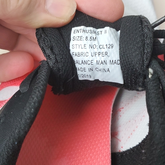 Energy Zone Size 8.5M Memory Foam Women's Enthusiast II Sneakers - Picture 5 of 10